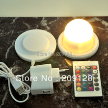 85mm Waterproof LED Light Bulb With Battery And Remote Control for play party 2024 - buy cheap