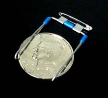 Large Coin Clip Holder Magic Tricks Comedy Close Up Magic Appear/Vanish Coin Magia Illusions Accessories Gimmick Props Coin Show 2024 - buy cheap
