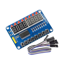 Módulo de pantalla digital Thinary Electronic TM1638, 8 bits, para AVR Arduino, 8 bits 2024 - compra barato