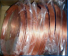 Bobina de cobre vermelho (tubo) tpm2 de 1m, 3mm * 1mm, tubo de cobre, ar condicionado (tubo), faça você mesmo, laptop, cpu, dissipador de calor de resfriamento 2024 - compre barato