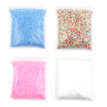 1Pack 2.5-3.5mm Colorful Slime Balls Small Tiny Foam Beads DIY Snow Mud Particles Accessories For Floam Filler For DIY Supplies 2024 - buy cheap