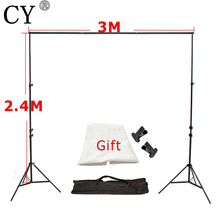 CY Photo Background 3M x2.4M Photo Studio Aluminum Photography Backgrounds Backdrop Support System Stands with Free Backdrop x 1 2024 - buy cheap