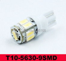 Big Bargain!!! 100x T10 168 192 9x 5630 SMD LED Upgrade Interior Map Dome Light bulbs W5W 194 2024 - buy cheap