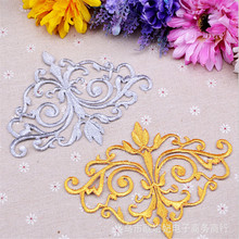 Aplique de renda barroca 20 tamanhos, 12x 16.5cm, correção quente, aplique floral de flores, venice, aplique de renda diy, acessório bd0272 2024 - compre barato