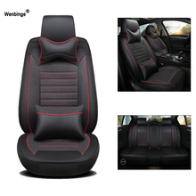 Universal Leather car seat cover For Subaru forester Legacy BRZ Outback Tribeca heritage xv impreza Forester car-styling 2024 - buy cheap