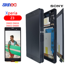 For SONY Xperia Z3 Screen Original 1920x1080 5.2'' LCD For Sony Z3 Display Touch Screen D6603 D6633 D6653 L55T + Frame Adhesive 2024 - buy cheap