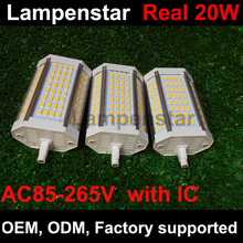 Высокая мощность 18 Вт 20 Вт 30 Вт led R7S Свет 118 мм R7S лампа J118 R7S лампа Замена 300 Вт гологен AC110-240Vlampenstar 2024 - купить недорого