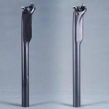 Gloss mate 3k tubo de fibra de carbono para selim de bicicleta, acessório de bicicleta com deslocamento em 5mm de diâmetro 27.2mm 30.8mm e 31.6mm 2024 - compre barato