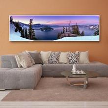 Wall Art Canvas HD Prints Picture Beautiful Iceland Snow mountain Paintings Mountain River Landscape Posters Home Decor No frame 2024 - buy cheap