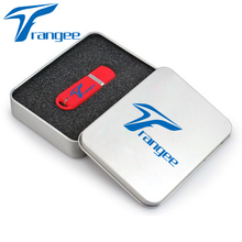 Trangee 4GB 8GB 16GB 32GB 100% Real Capacity Plastic USB Flash Drives with Metal box USB 2.0 Pen Drive Car USB Stick(10PCS/LOT) 2024 - buy cheap