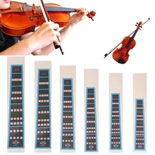 4/4 3/4 1/2 1/4 1/8 1/10 Violin Fiddle Finger Guide Fingerboard Sticker Practice 2024 - buy cheap