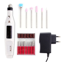 Electric Nail Drill Manicure Machine Set Milling Ceramic Cutter Rotary Burrs Pedicure Apparatus Diamond Nail Art Files Tools 2024 - buy cheap