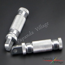 Reposapiés Universal para motocicleta Harley, Chopper, Cafe, Racer, Bobber, Custom Sportster XL, 1200, 883 2024 - compra barato