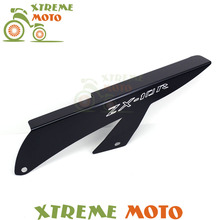 Cubierta protectora de cadenas para motocicleta Kawasaki, protector negro de aluminio para motocicleta Kawasaki ZX10 ZX10R 2006-2009 2007 2008 06-09 07 08 2024 - compra barato