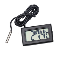 Mini Auto LCD Car Digital Thermometer Hygrometer Temperature Temperature Sensor Humidity Meter Gauge Instruments Indoor Outdoor 2024 - compre barato