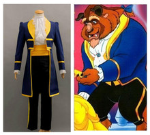 Beauty and the Beast Cosplay Adult Costumes Prince Adam Cosplay Clothes Adam Men halloween Party Clothes Suits 2024 - buy cheap