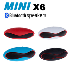 rugby Mini X6 Wireless Bluetooth Speaker Portable Rugby Music Sound Box TF AUX USB mp3 player with Built-in Microphone speakers 2024 - buy cheap