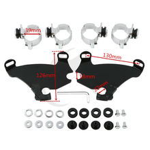 Gauntlet Fairing 39MM Fork Bracket Trigger Lock Mount Kit For Harley Sportster XL 1200 XL883 2024 - buy cheap