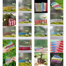 DIY Wood Fence Palisade Miniature Fairy Garden Home Houses Decoration Mini Craft Micro Landscaping Ornaments  Accessories 2024 - buy cheap