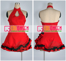 COSPLAYONSEN Vocaloid Project DIVA Meiko Lolita Gown Cosplay Costume Red Dress Custom Made 2024 - buy cheap