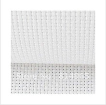 Frete grátis tecido em ponto cruz x 50cm., pano farpado de alta qualidade em branco/vermelho/preto com 11 contagens (11 ct). 2024 - compre barato