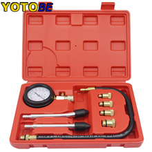 Gasoline Engine Compression Tester Auto Petrol Gas Engine Cylinder Automobile Pressure Gauge Tester with M10 M12 M14 M18 Adapter 2024 - buy cheap