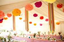 29 Colors available!! Tissue paper pom poms rose wedding decorations16inch(40cm) 20piece/lot DIY paper flowers balls garland 2024 - buy cheap