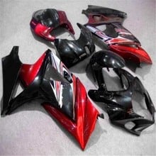 FOR GSXR 1000 high quality 2007 GSXR1000 07 08 red black fairing set Custom motorcycle body fairings kit for K7 K8 2008 2024 - buy cheap