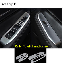 Car ABS Inner Door Window Glass Switch Button Armrest Handrail Lift Panel Trim Frame For Subaru Outback 2015 2016 2017 2018 2024 - buy cheap