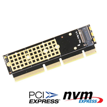 M.2 NGFF NVMe SSD to PCI-E 3.0 X4 X8 X16 Adapter M2 NGFF Key M PCI Express Extender Card Heat Sink Radiator for 1U 2U Servers PC 2024 - buy cheap