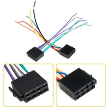 1 SET Universal Female ISO Wiring Harness Car Radio Adaptor Connector Wire Plug Kit Hot 2024 - buy cheap