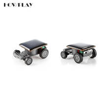 HowPLay miniature Solar car Electric toy car Children's puzzle educational toy DIY creativity toys baby toy Vehicles Kid's gift 2024 - buy cheap