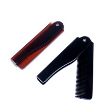 Folding Comb Pocket Magic Hair Comb Beard Hair Clip Men Women Fashion Hair Styling Tool Hair Care Mustache Comb 17.5*2cm 2024 - buy cheap