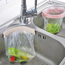 1Pc Sealable Garbage Bag Holder Kitchen Sink Garbage Rack With Sucker Creative Trash Bag Storage Shelf Kitchen Sink Organizer 2024 - buy cheap