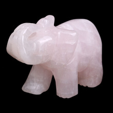 Frete grátis-artesanato para cura de cristal de elefante-ddh001443 2024 - compre barato