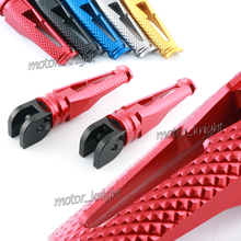 NC Motocicleta Conjunto Com Suporte de Montagem de Apoio Para Os Pés do Passageiro Traseiro Pé Pegs Para a DUCATI Monster 696 796 695 659 999R Escuro 749 999 999S 2024 - compre barato