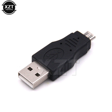 Newest USB to Micro 5p USB Adapter Converter USB 2.0 A Male to Micro B data and Charging Cable Adapter for Samsung for HTC 2024 - buy cheap