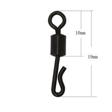 100pices Carp Fishing Swivels Quick Change Connector Terminal Tackle Fishing Barrel Swivel 4# Carp Fishing Accessories 2024 - buy cheap