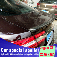 high quality and hardness Carbon Fiber Car Rear Trunk Spoiler 2013 2014 2015 For Jaguar Carbon Fiber Spoiler XF X250 XF X260 2024 - buy cheap