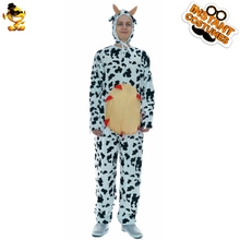 Funny Cow Pajamas Fancy Dress Cow Roleplay Costumes  Cow Jumpsuit  Party 2024 - buy cheap