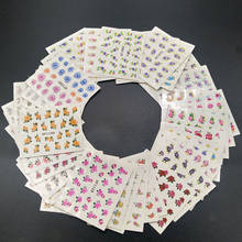 30 шт./лот водостойкие переводные наклейки для ногтей красивый цветочный дизайн женские маникюрные инструменты наклейки для ногтей Q02 2024 - купить недорого