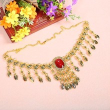 Cheap sexy belly dance necklace accessories for women belly dancing headdress on sale 2024 - buy cheap