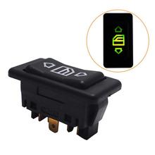 1PC/paquetes de 12V/24V 20A 6-pin coche ventana Universal interruptor de accionamiento de ventanilla botón para todos los autos con luz LED verde coche interruptor de botón 2024 - compra barato