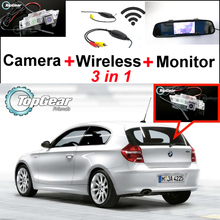 Cámara WiFi 3 en 1 especial, receptor inalámbrico, Monitor de espejo, sistema de estacionamiento fácil DIY para BMW 1, E81, E87 2024 - compra barato