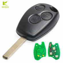 KEYECU Remote Car Key Fob 3 Button 433MHz PCF7947 for Renault Kangoo Clio III Modus Traffic Master 2024 - buy cheap