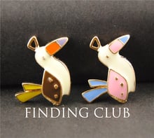 10pcs Gold Tone Enamel Multicolor woodpecker Charms pendant for bracelet necklace DIY jewelry making  B11 2024 - buy cheap