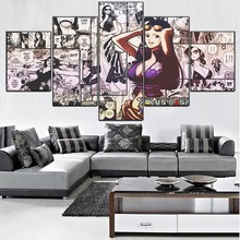 Wall Art Prints Paintings Anime One Piece Nico Robin Home Decoration Canvas Pictures HD Modern Poster Hotel Modular Living Room 2024 - buy cheap