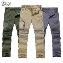 TRVLWEGO Trekking Pants Men Summer Quality Outdoor Sports Quick Dry Breathable Pants Wearable Trousers Hiking&Camping Sportswear 2024 - buy cheap