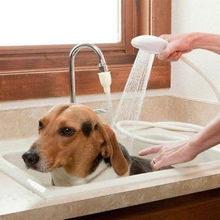 Multi-functional Pet Dog Cat Shower Head Spray Drains Strainer Bath Hose Sink Washing Hair Pet Lave Water Shower Head 2024 - buy cheap