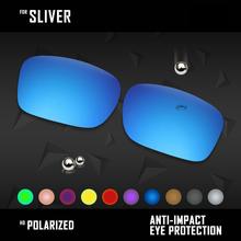 Lentes owlit substituições para oakley sliver oo9262 óculos de sol polarizados-multi cores 2024 - compre barato